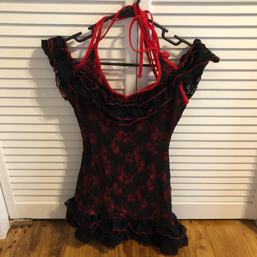 Saloon girl Halloween costume